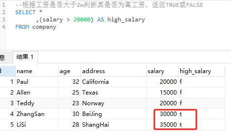 帶你瞭解GaussDB SQL中的BOOLEAN表示式